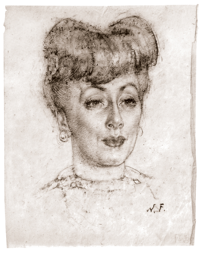  Nicolai Ivanovich Fechin —— 年轻女人肖像